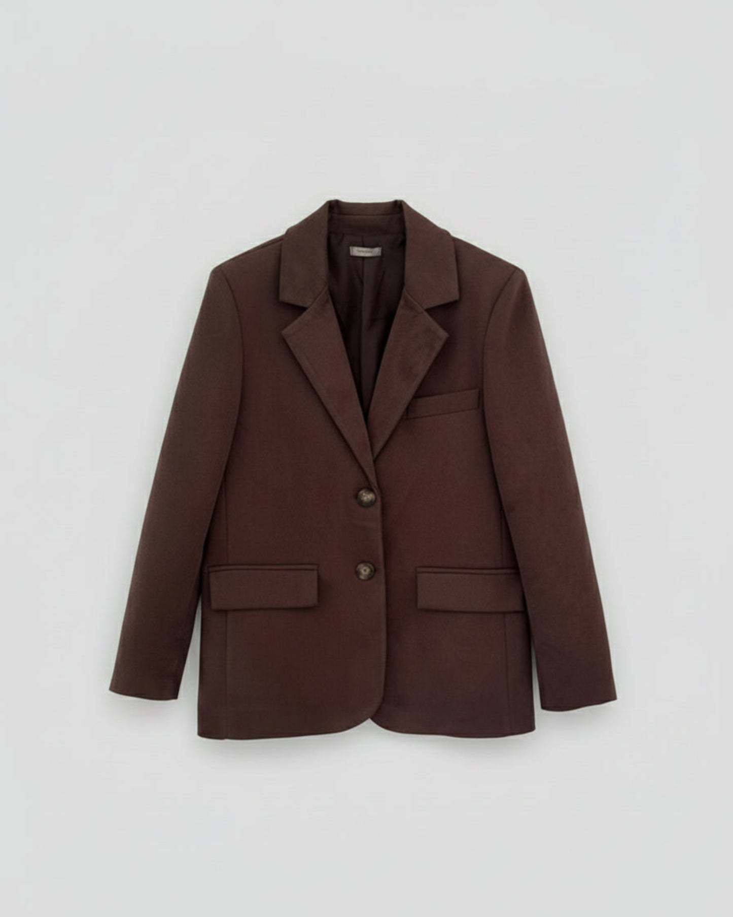 BLAZER EFECTO ANTE MARRÓN