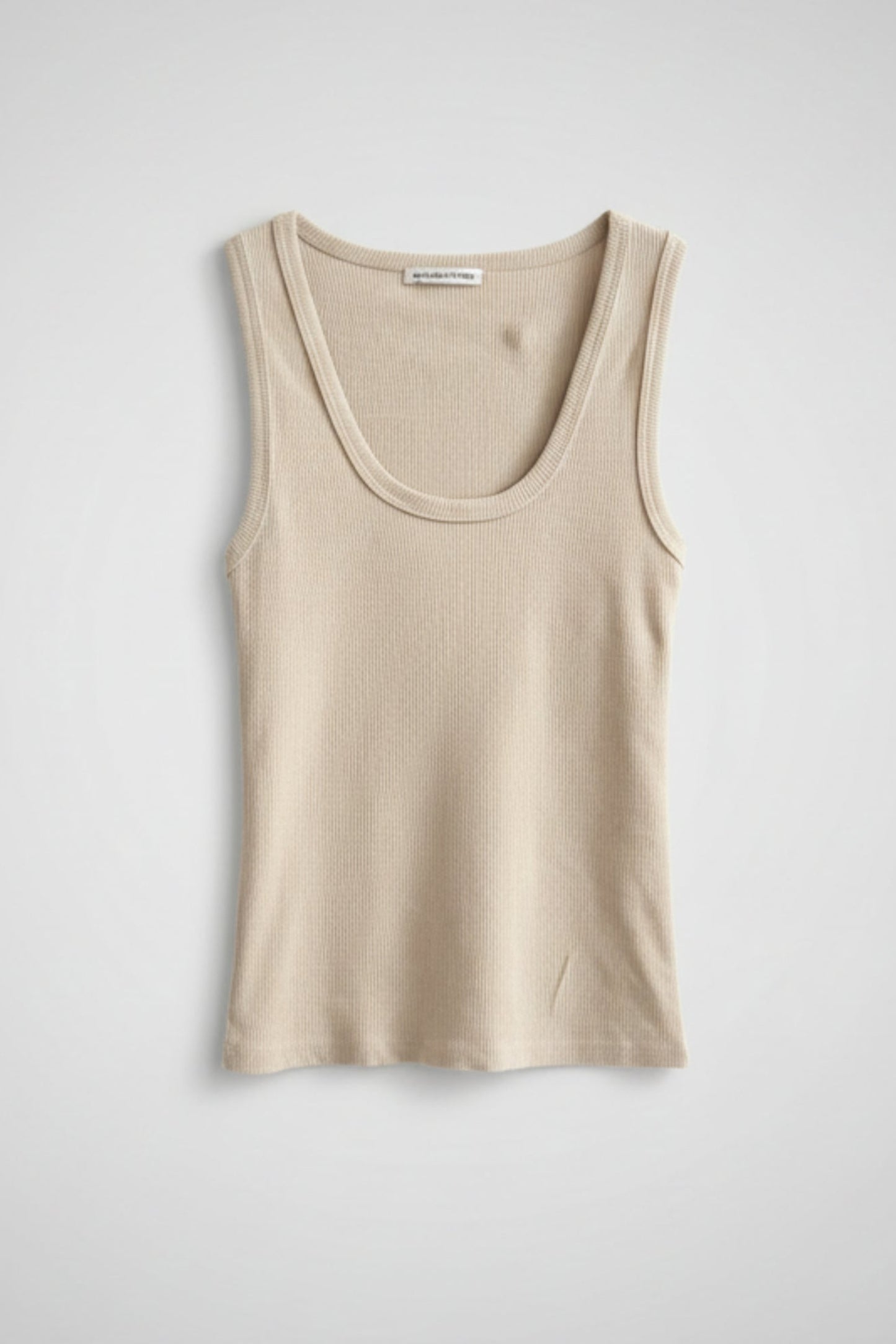 CAMISETA TIRANTE ANCHO TAUPE
