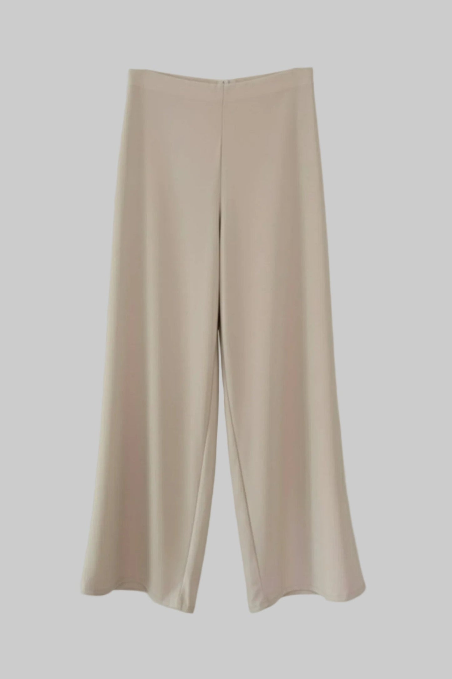 PANTALÓN WIDE LEG BEIGE