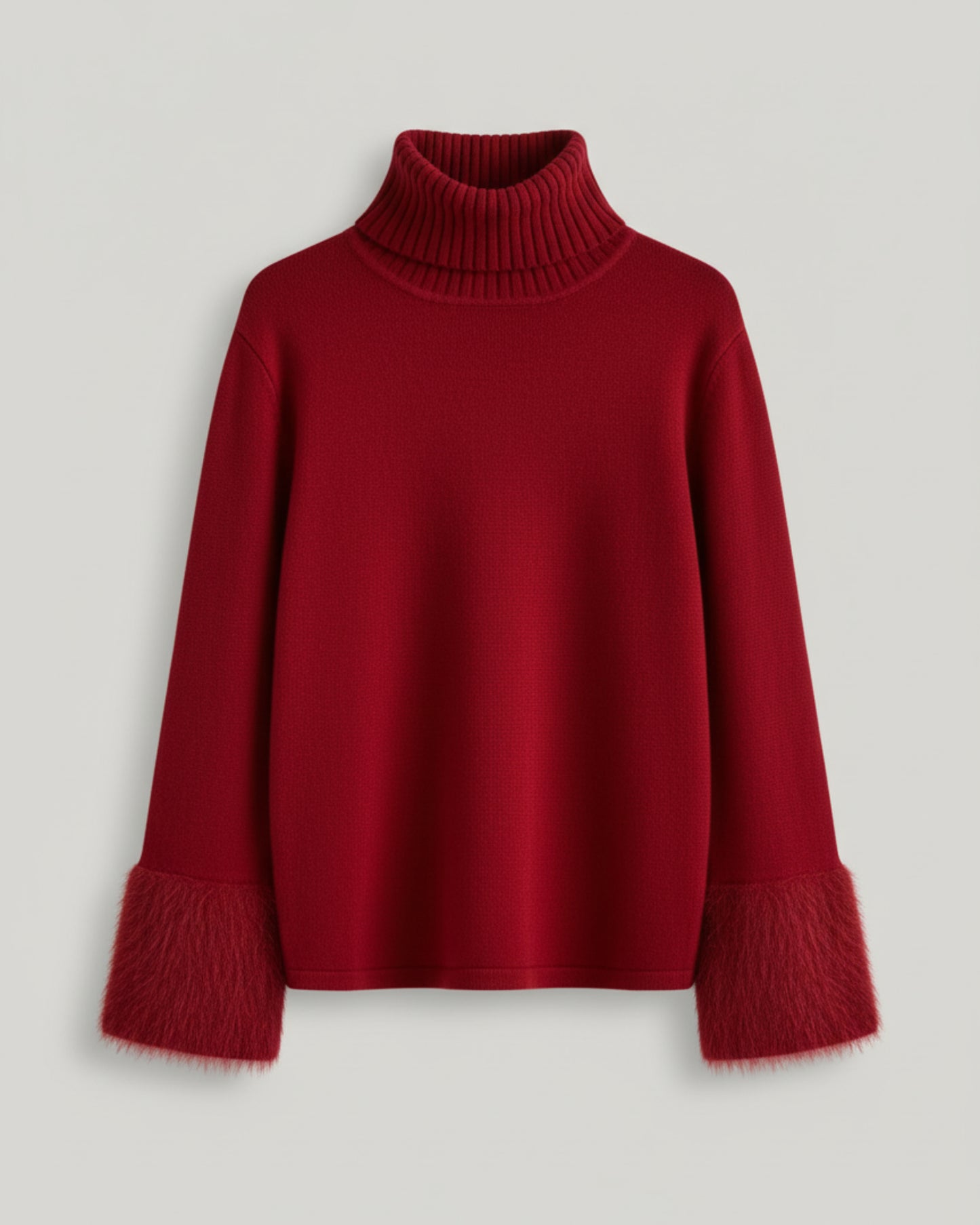 JERSEY CUELLO SUBIDO MANGA EFECTO PELO