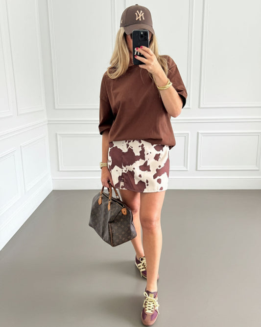 FALDA PANTALON ESTAMPADO ANIMAL