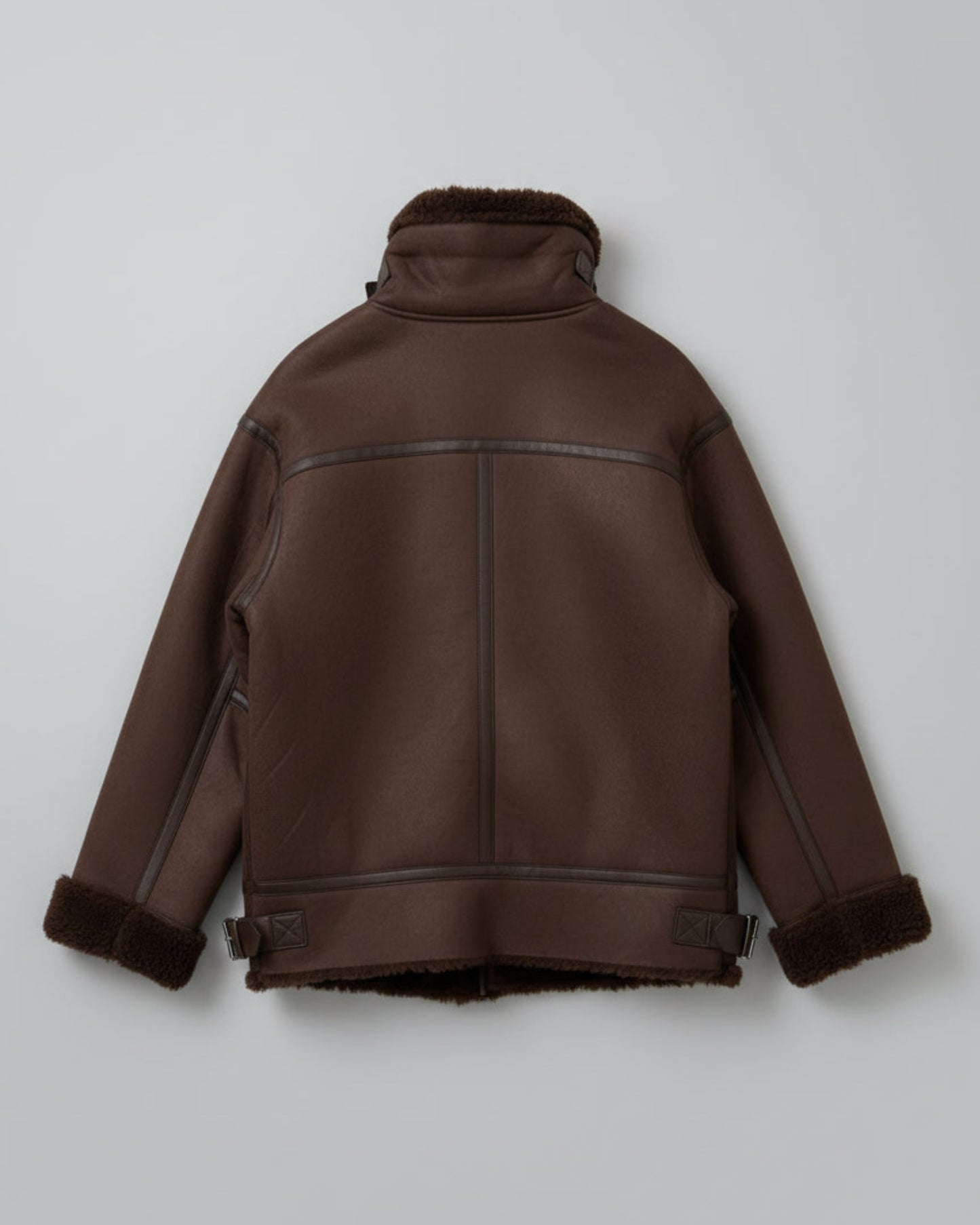 CAZADORA DOBLE FAZ MARRON