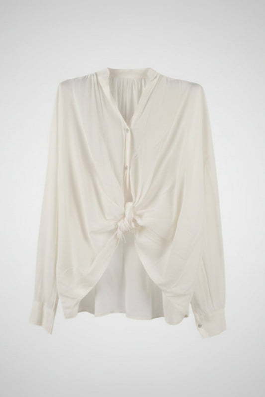 BLUSA FLUIDA BEIGE