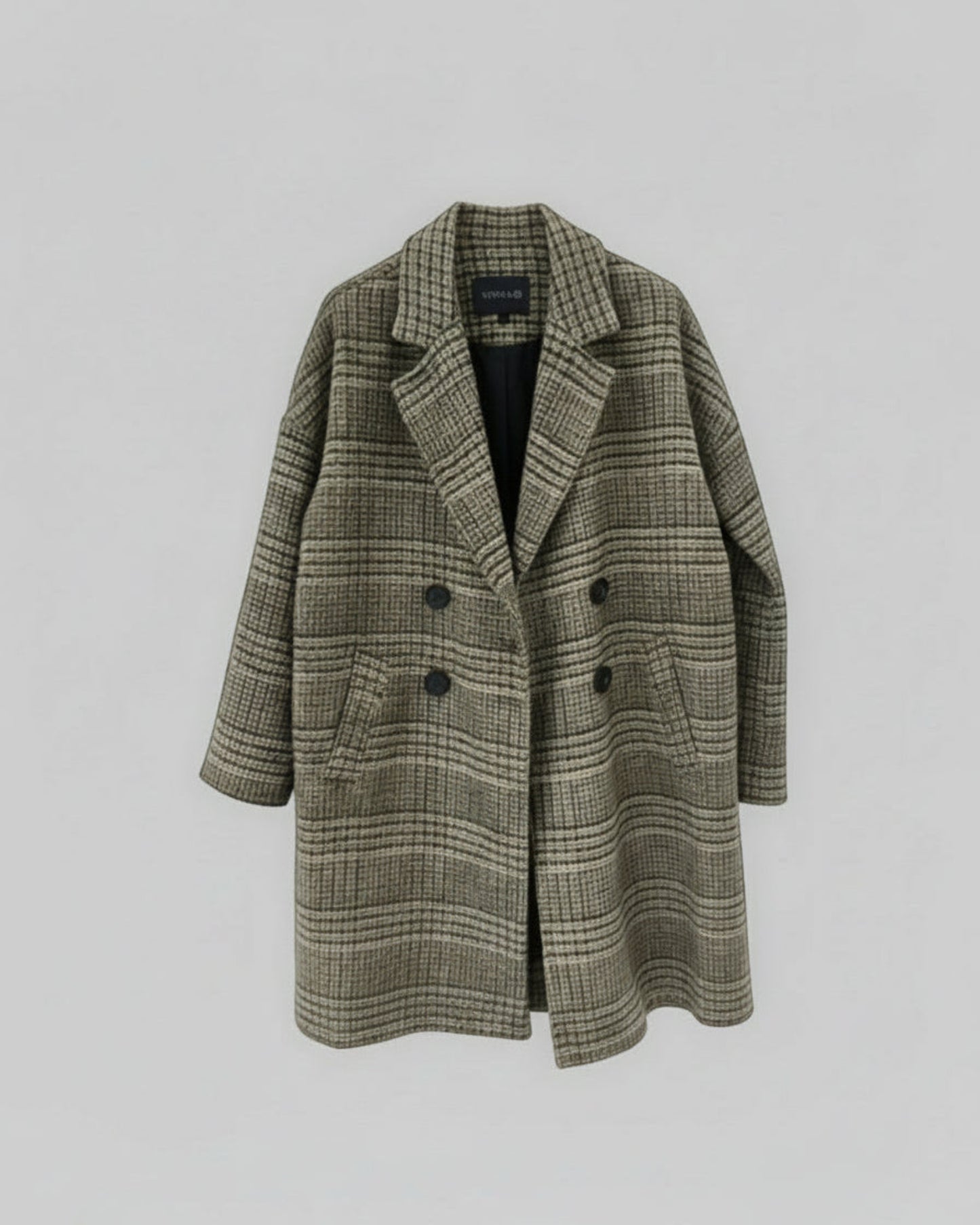 ABRIGO MASCULINO CUADROS