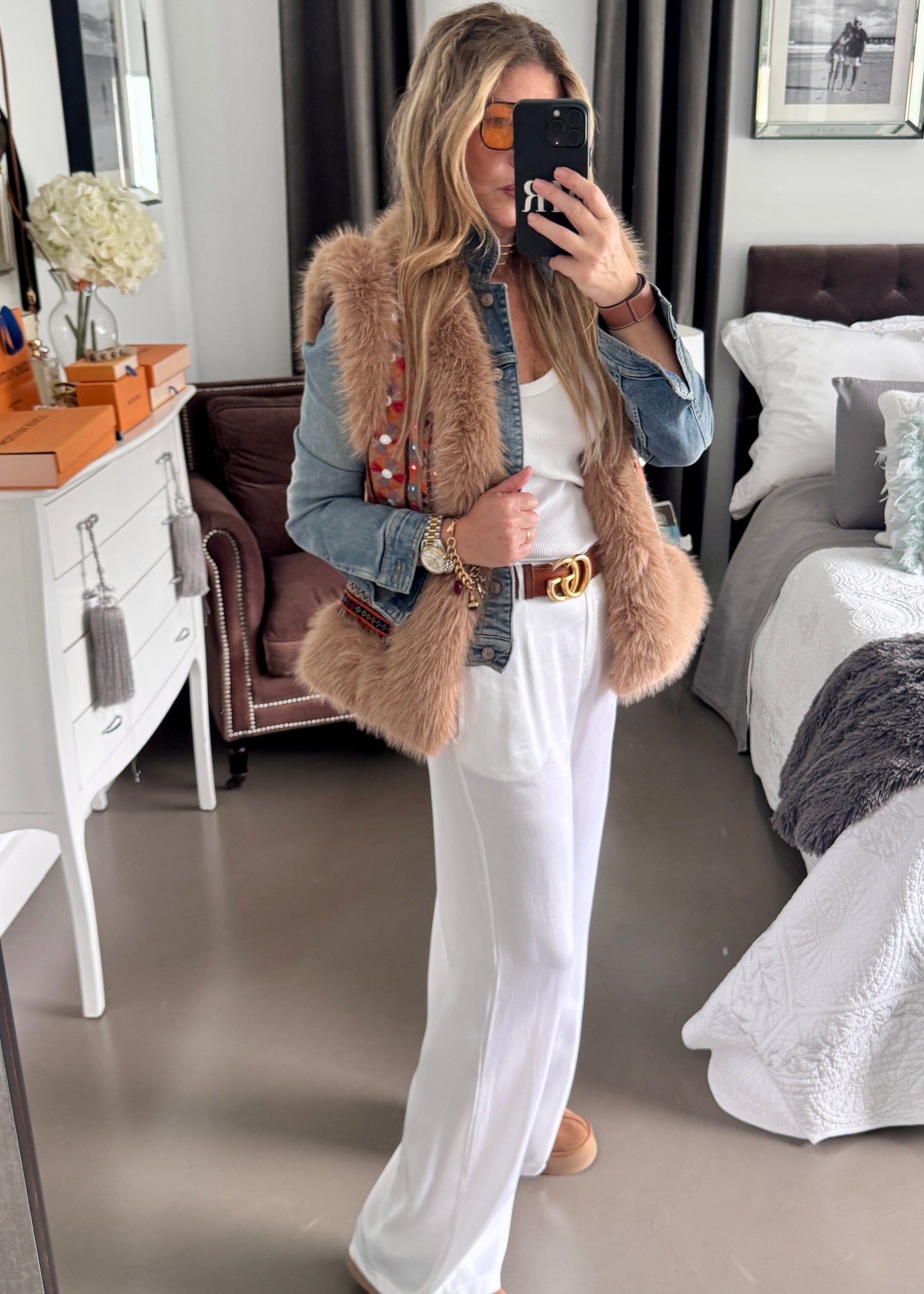 PANTALON SATINADO MASCULINO BLANCO