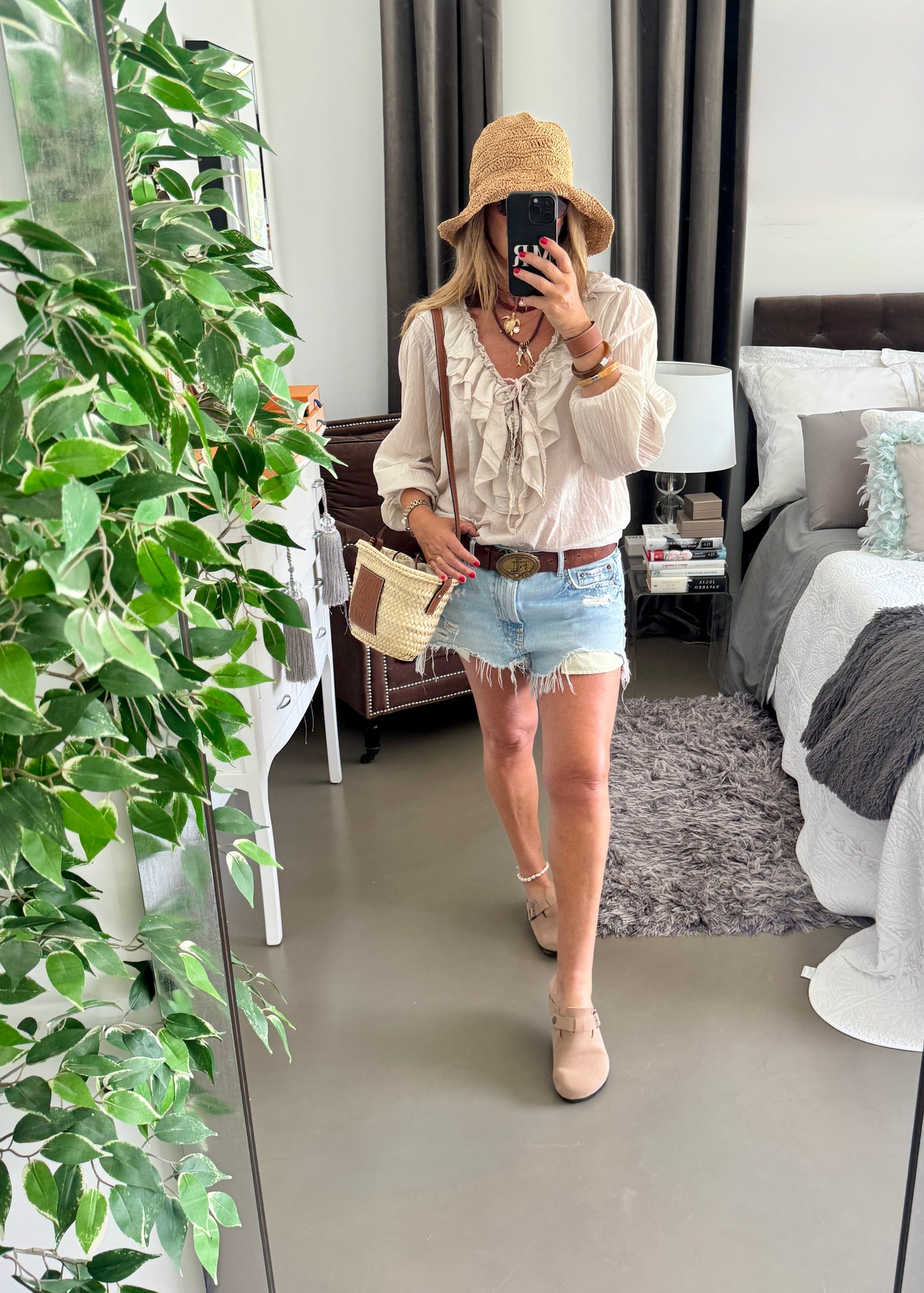 BLUSA VOLANTES PIEDRA