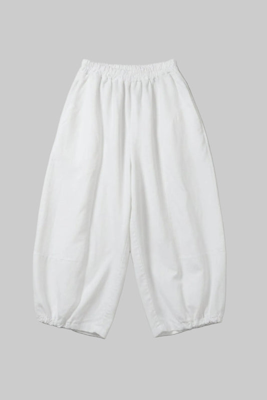 PANTALÓN GLOBO BLANCO