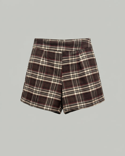 FALDA PANTALÓN MINI CUADROS