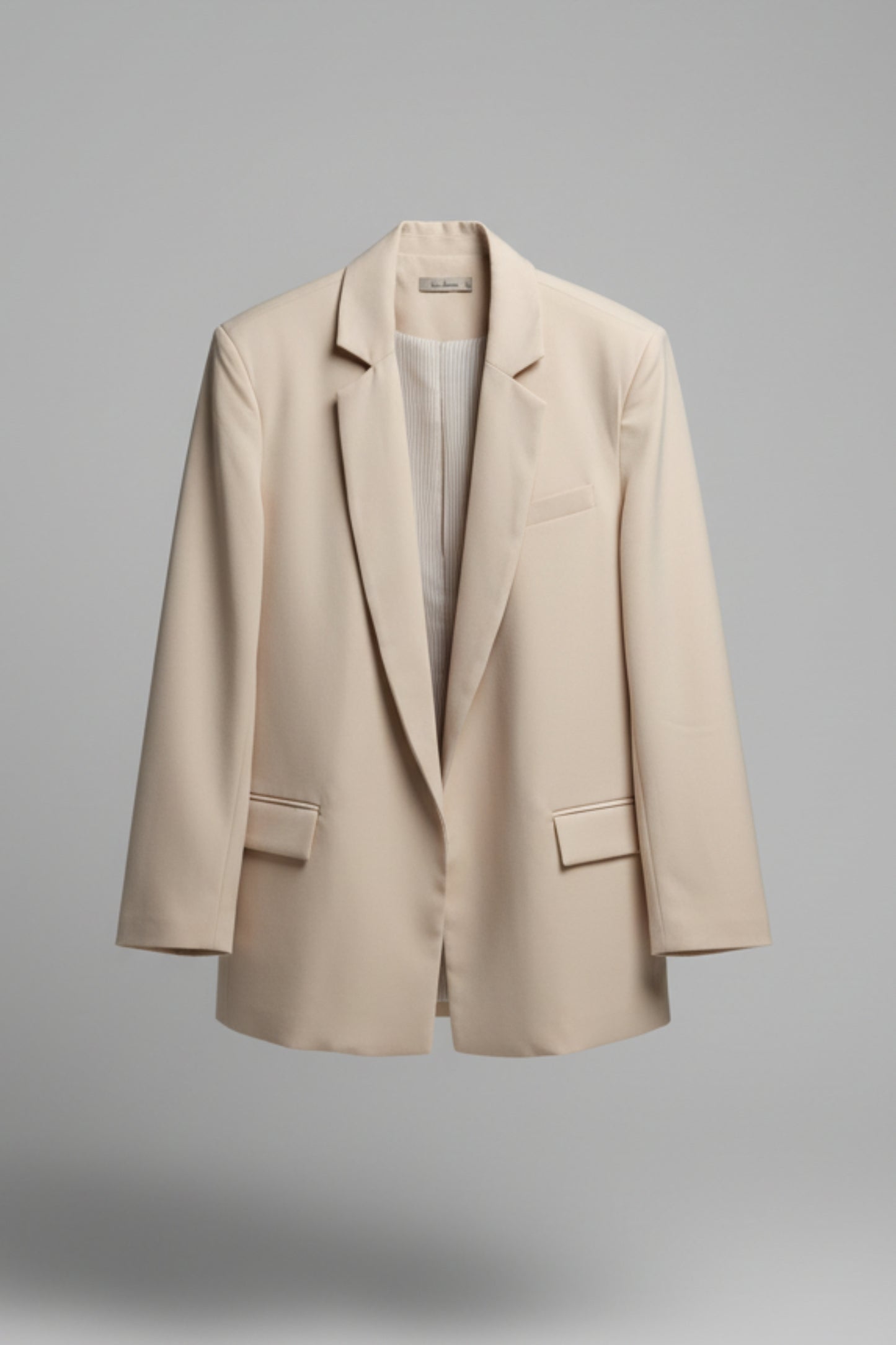 BLAZER OVERSIZE BEIGE