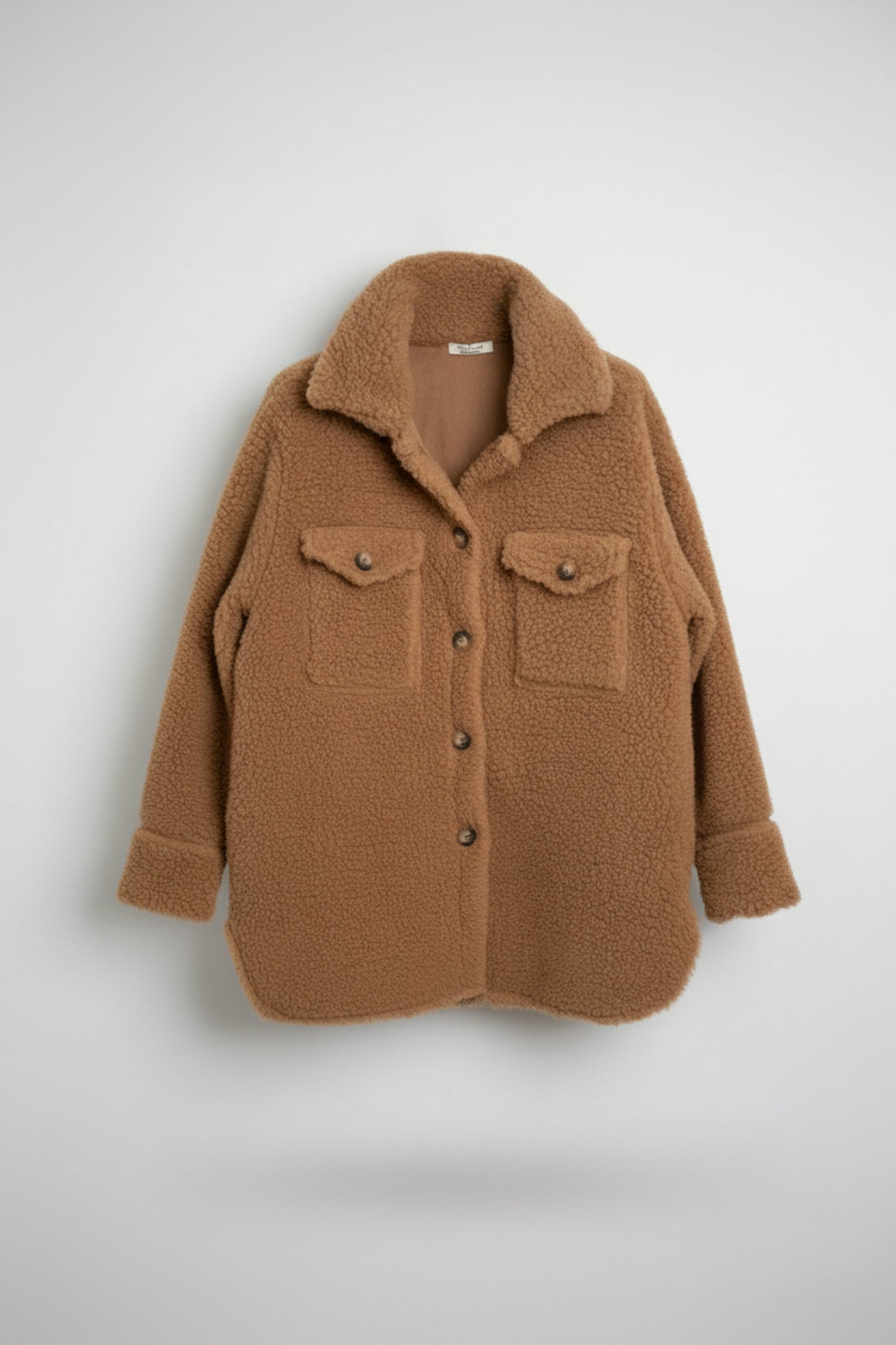 CAZADORA BORREGUITO CAMEL