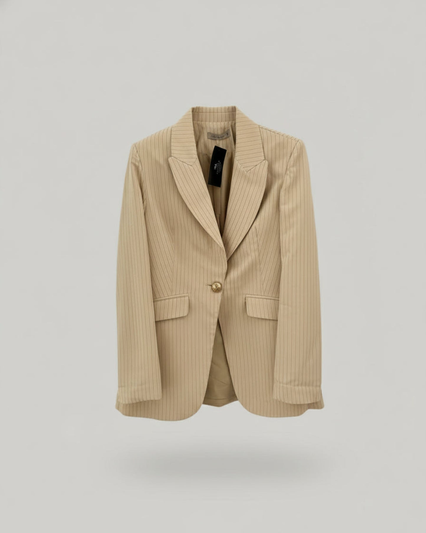 BLAZER RAYAS BEIGE