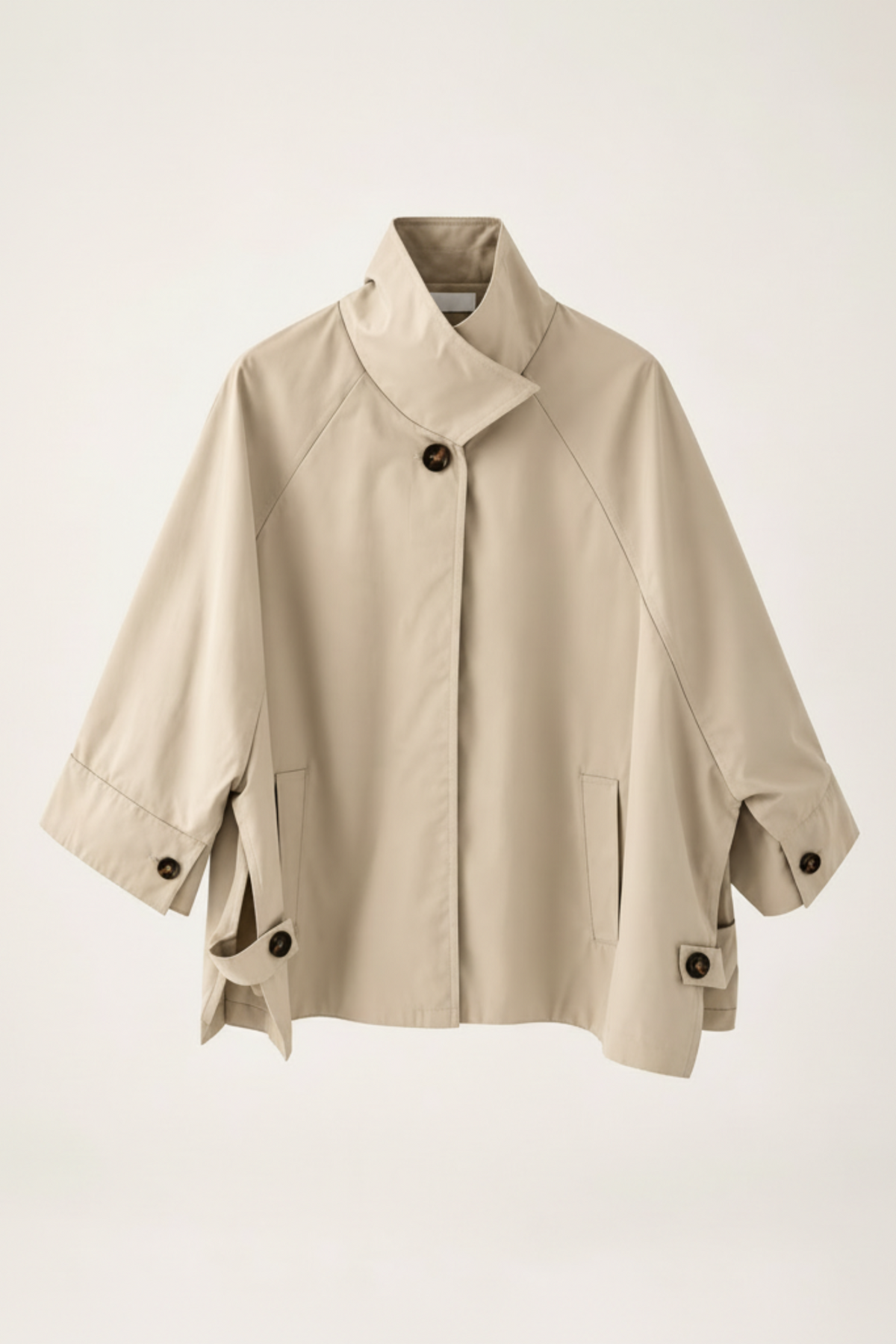 TRENCH CORTA CAPA