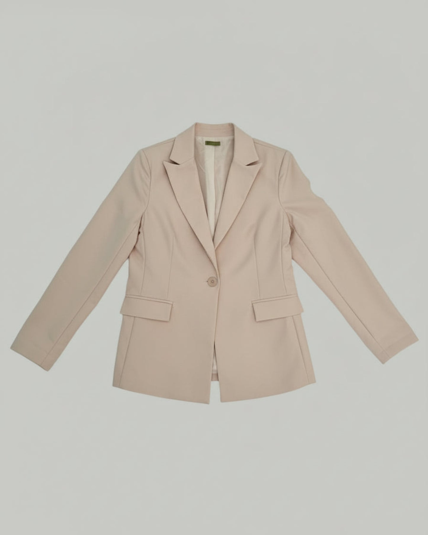 BLAZER RECTA BEIGE