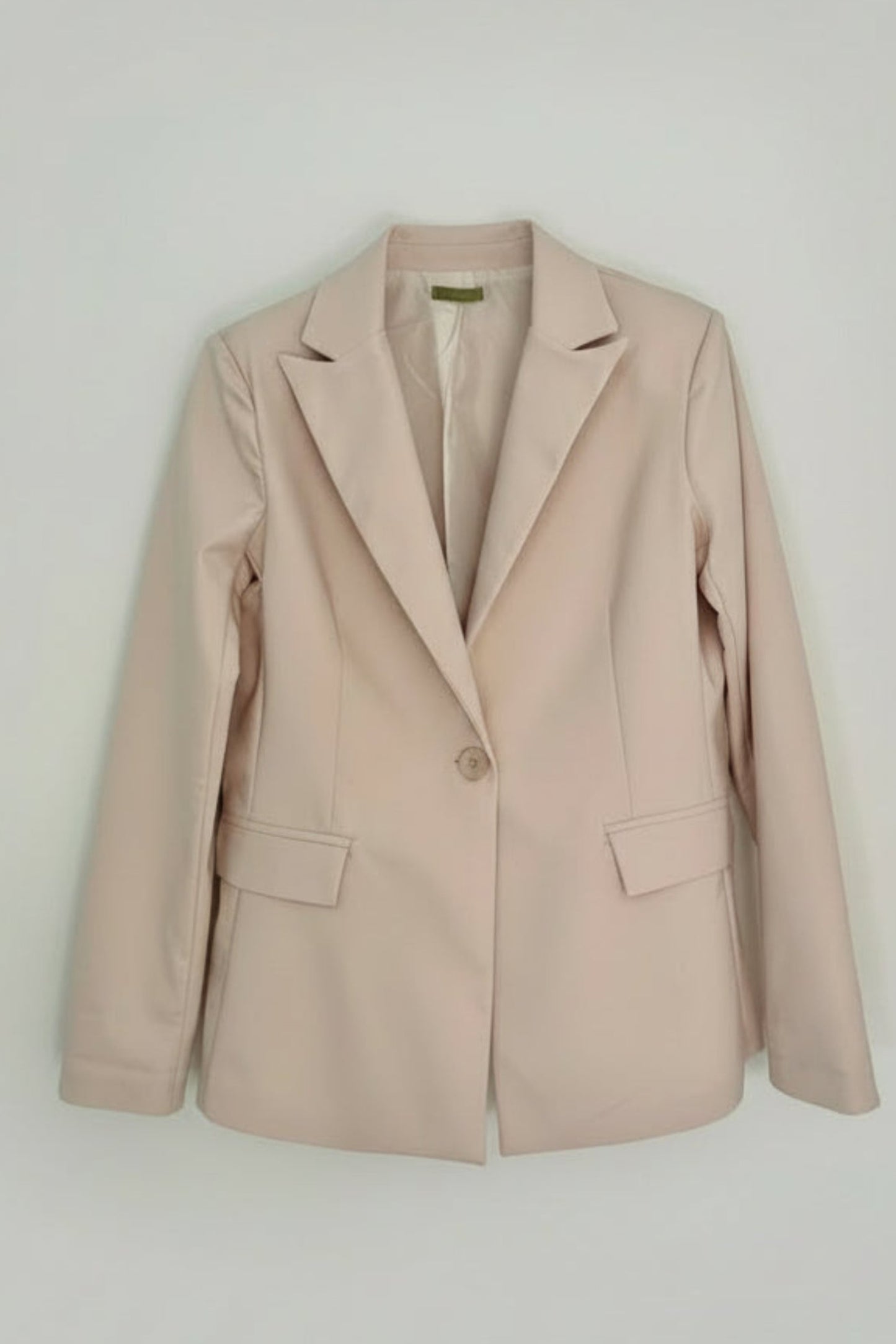BLAZER RECTA BEIGE