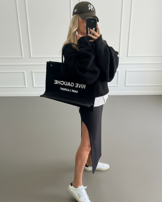 FALDA RECTA ABERTURA LATERAL