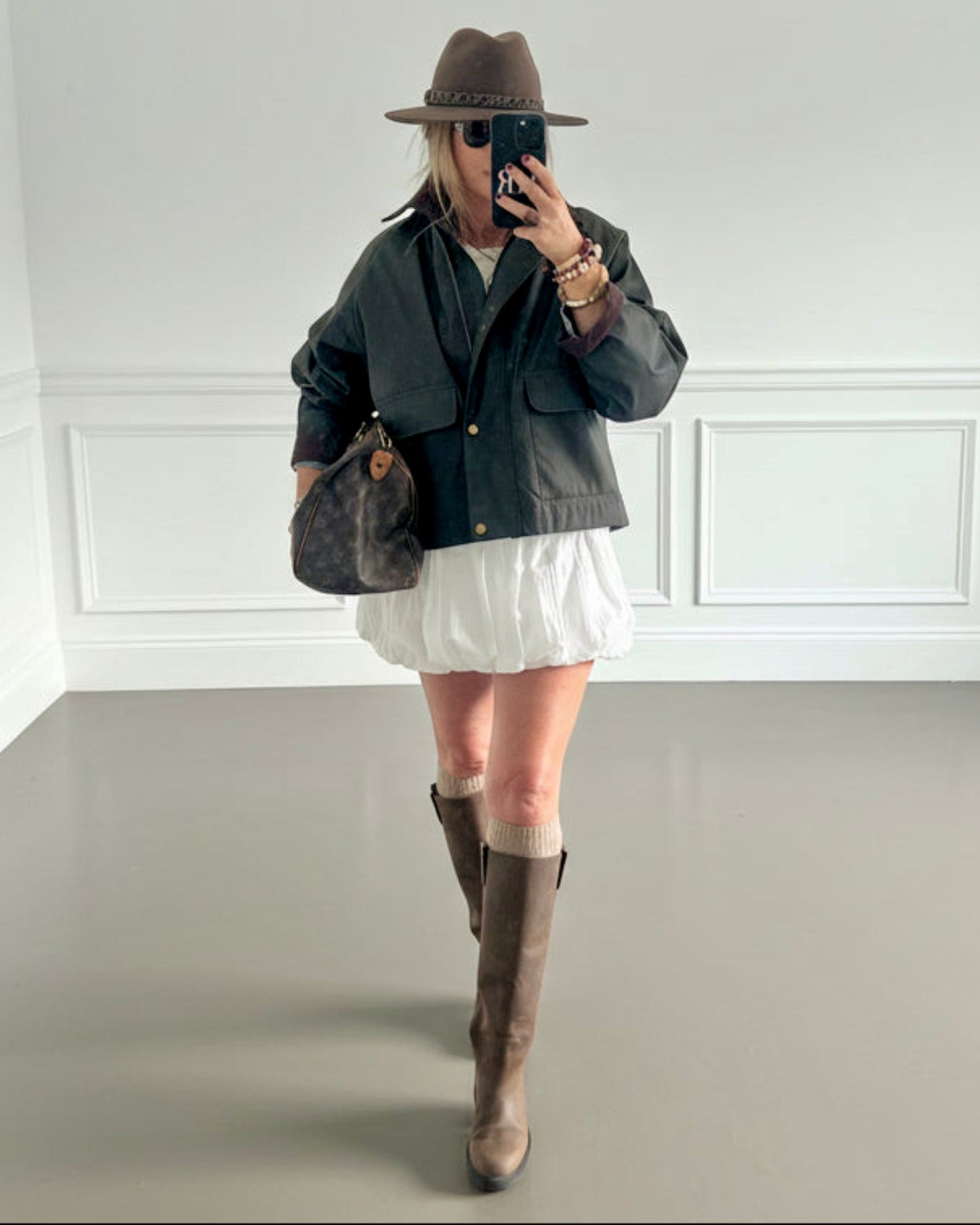 CAZADORA CORTA ENCERADA