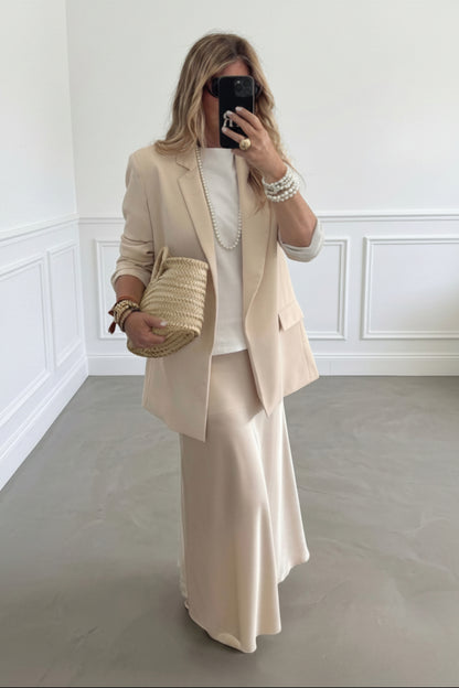 BLAZER OVERSIZE BEIGE