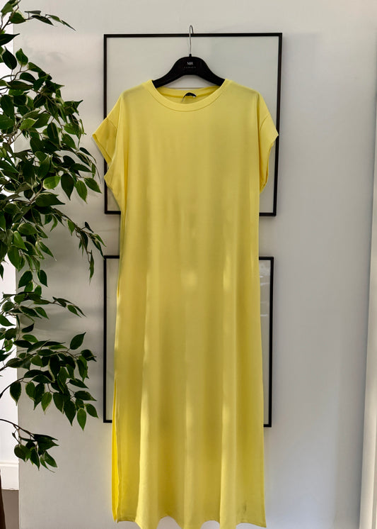 VESTIDO LARGO AMARILLO