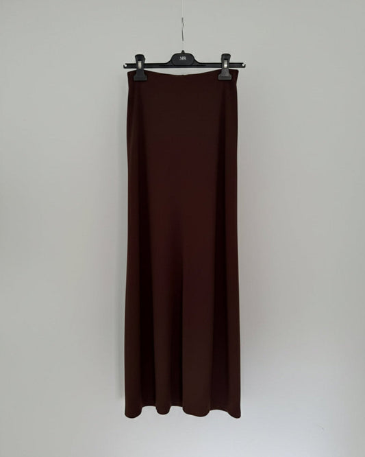 PANTALÓN WIDE LEG MARRÓN