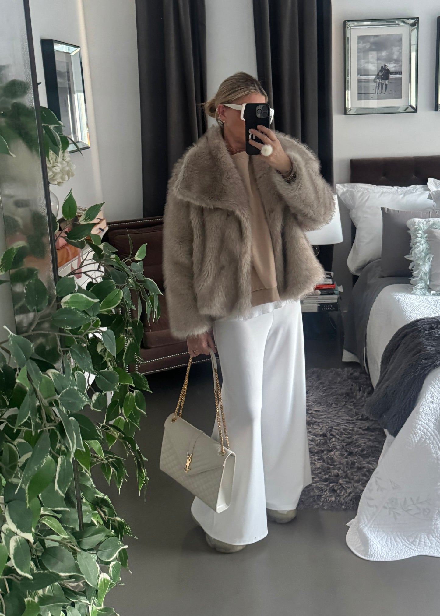 PANTALÓN WIDE LEG BLANCO