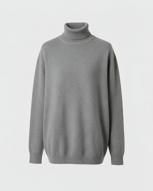 JERSEY CUELLO SUBIDO GRIS