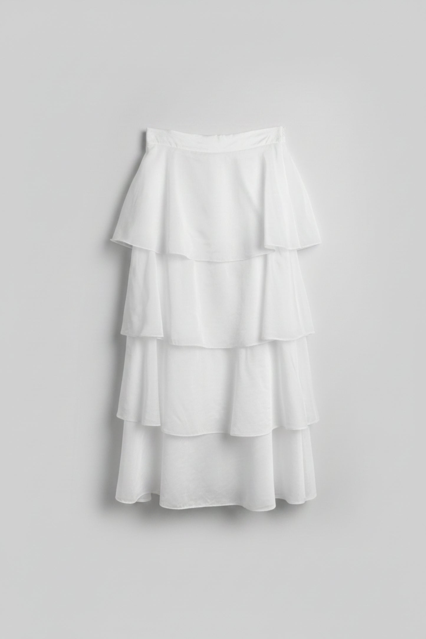 FALDA VOLANTES BLANCA