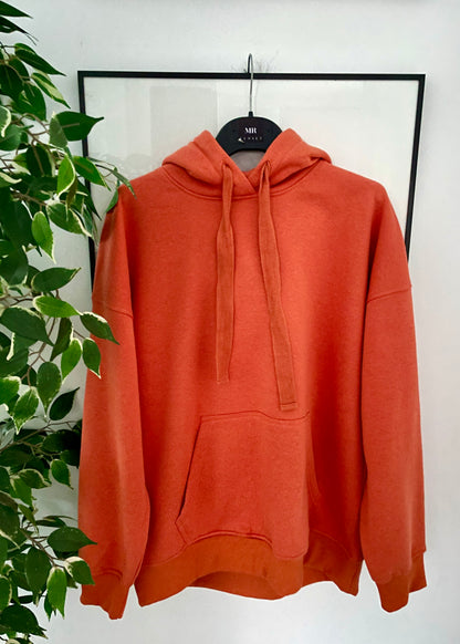 Sudadera Capucha Naranja