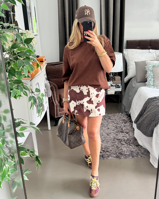 FALDA PANTALON ESTAMPADO ANIMAL