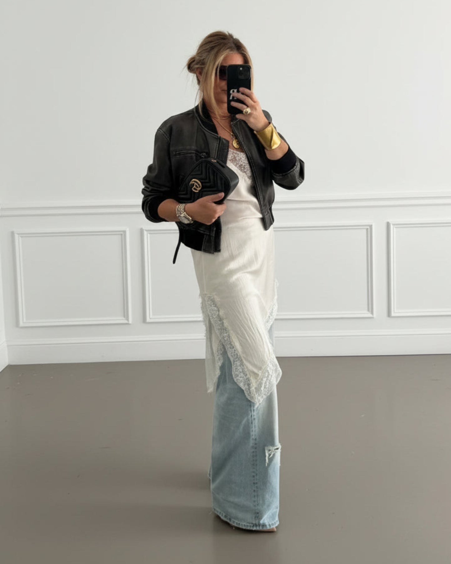 VESTIDO LENCERO ASIMETRICO BEIGE