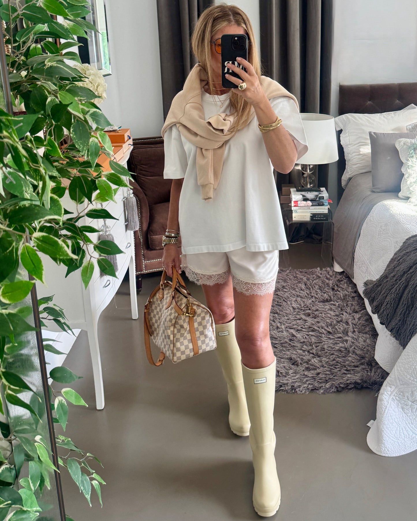 TRENCH CRUZADA BEIGE