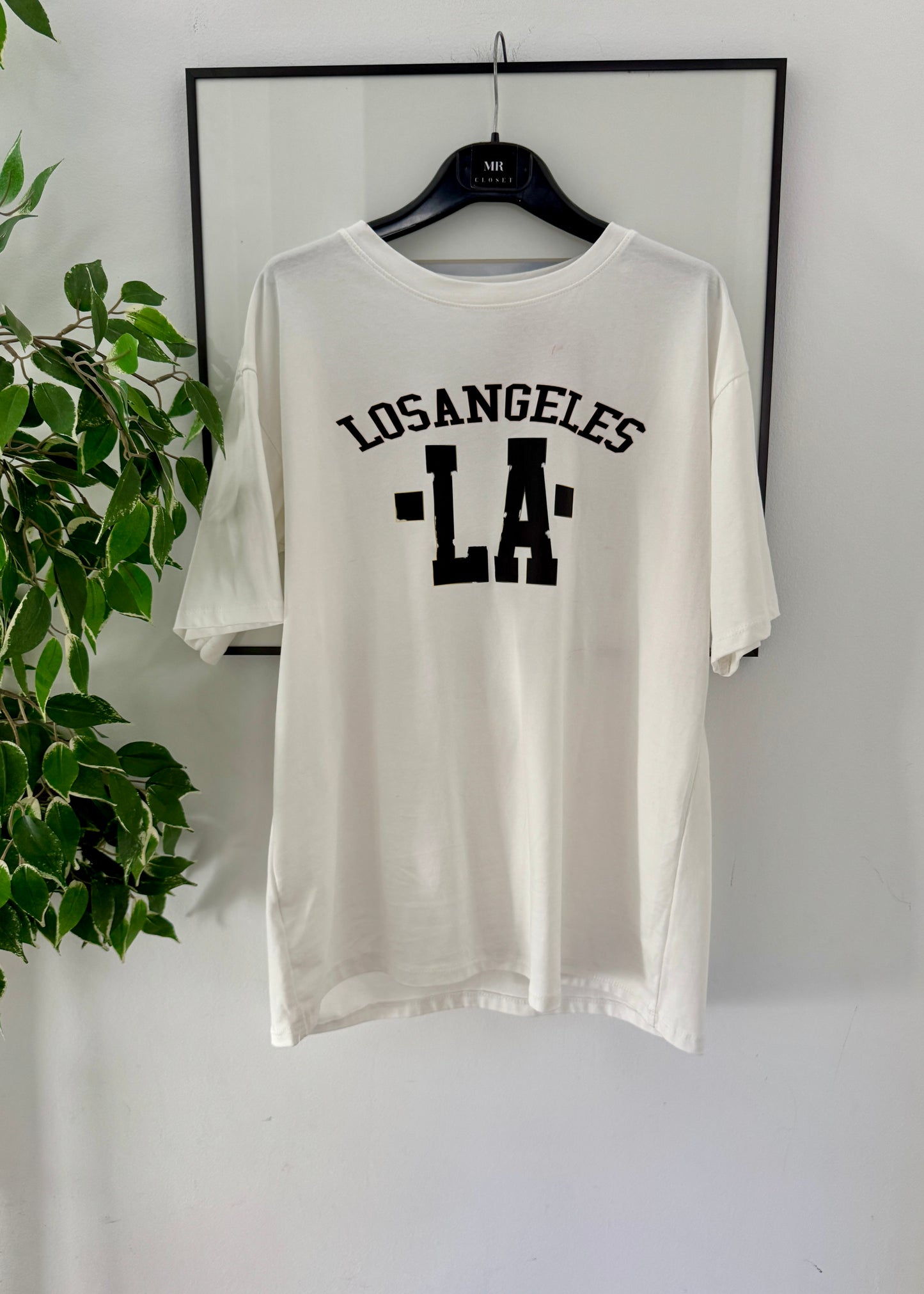 CAMISETA TEXTO OVERSIZE