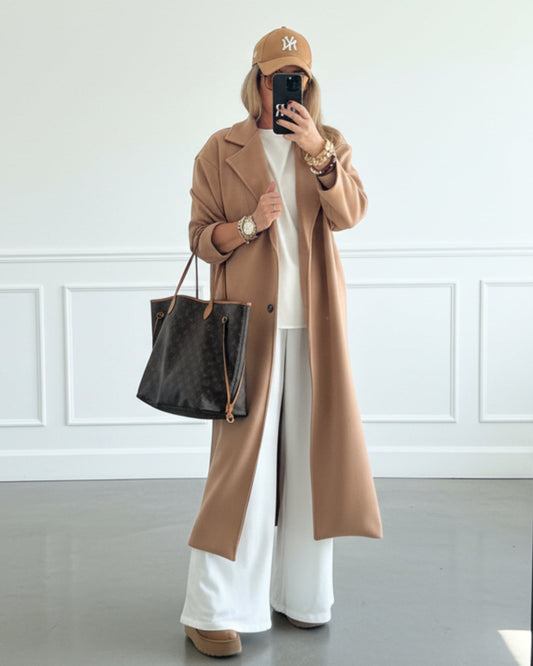 ABRIGO OVERSIZE CAMEL
