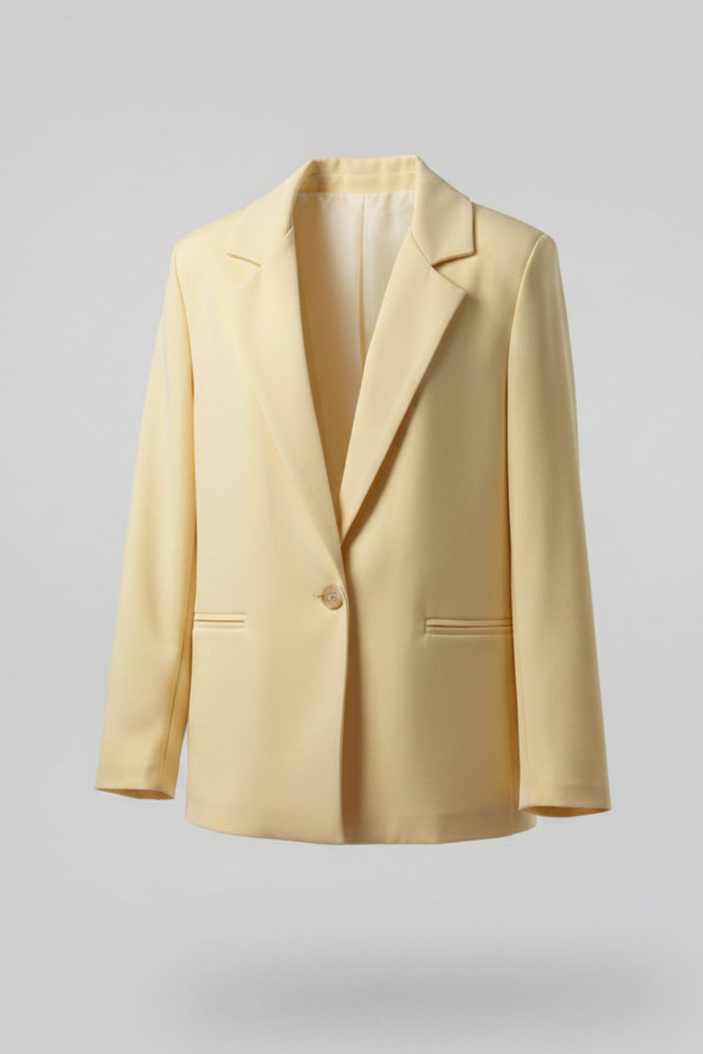 BLAZER RECTA AMARILLA