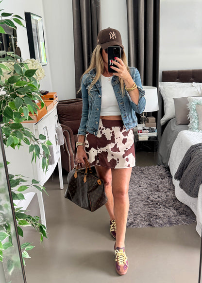 FALDA PANTALON ESTAMPADO ANIMAL