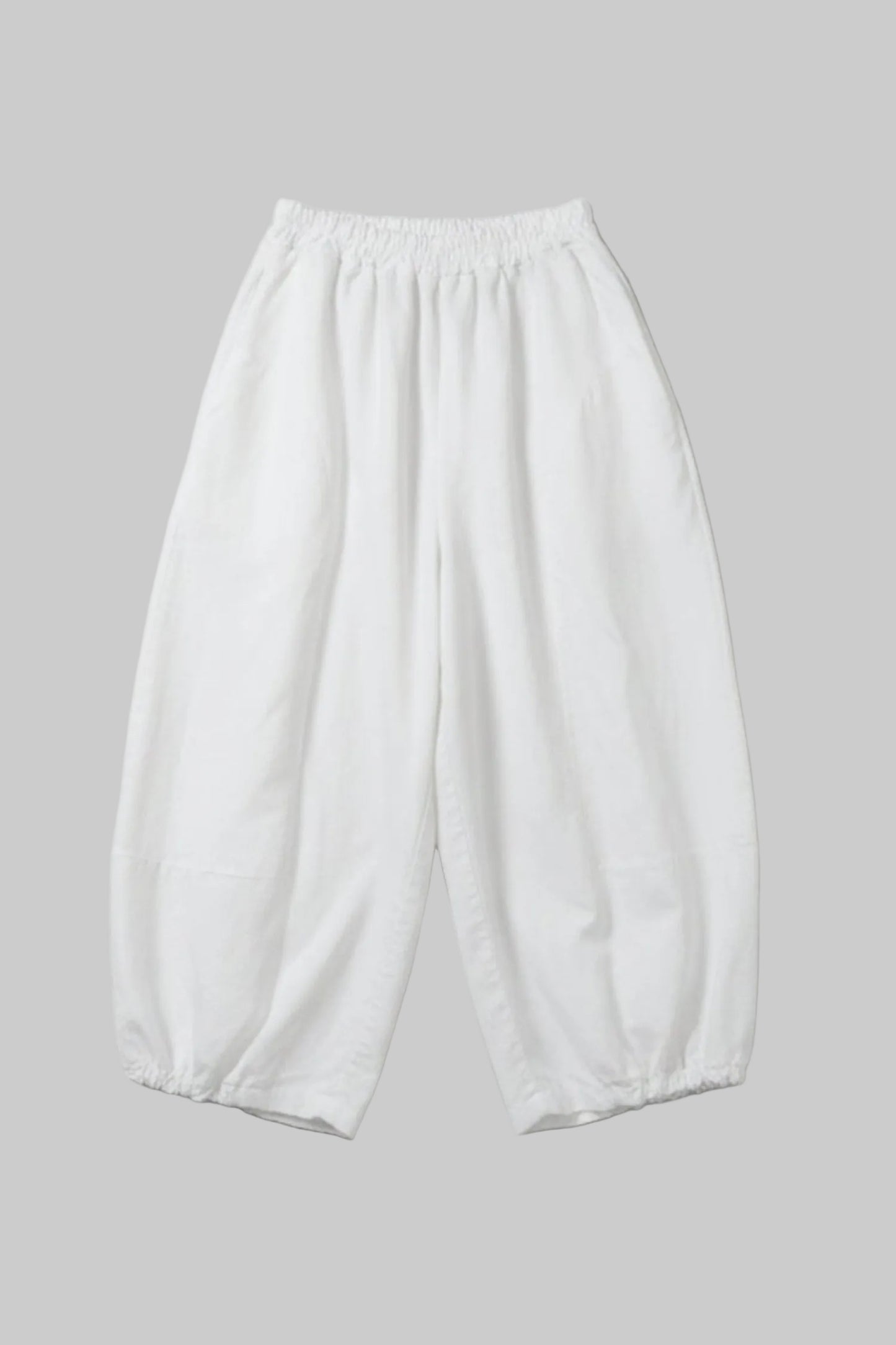 PANTALÓN GLOBO BLANCO