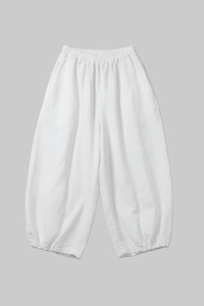 PANTALÓN GLOBO BLANCO