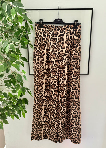 Pantalón Satinado Animal Print