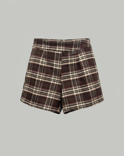 FALDA PANTALÓN MINI CUADROS