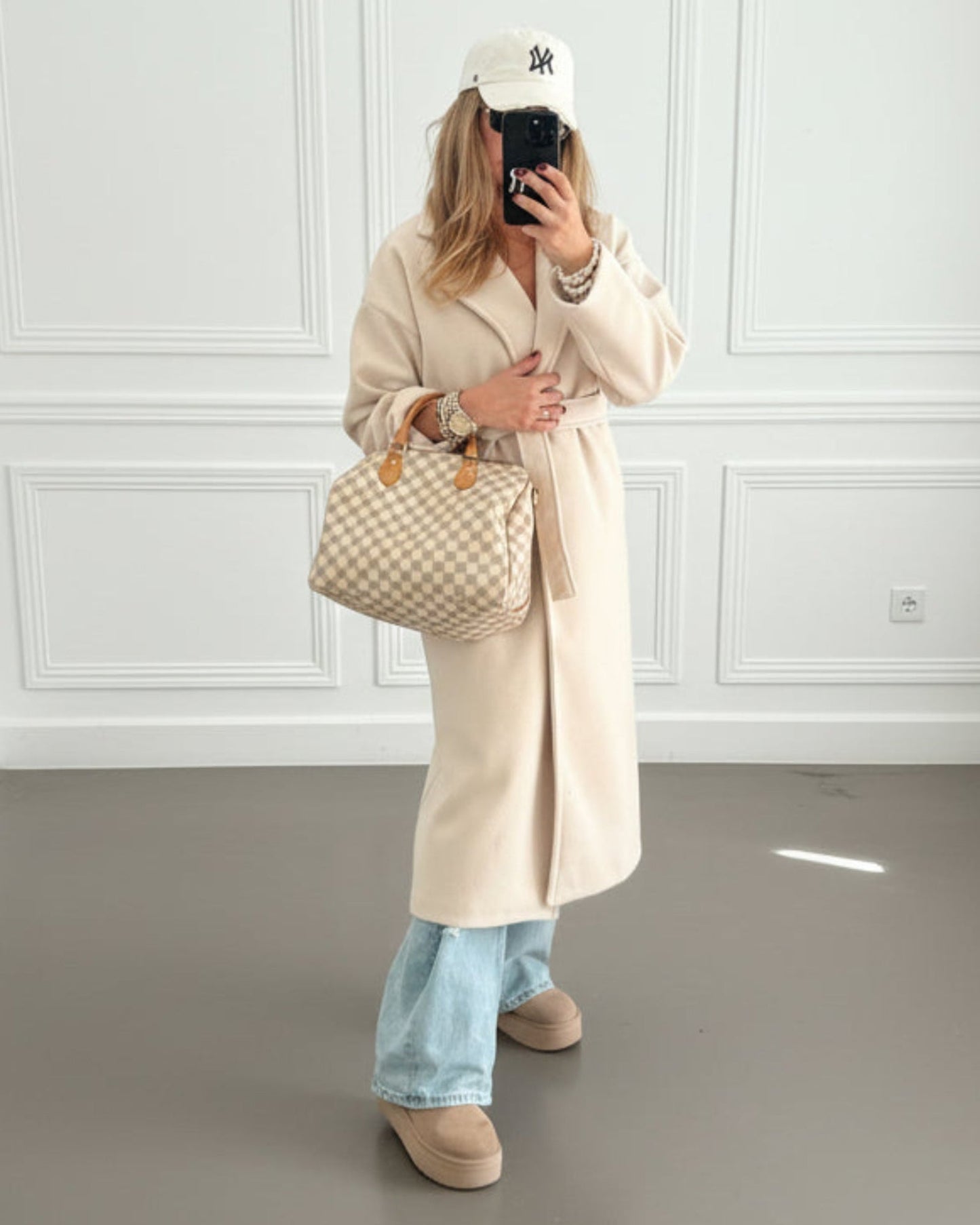 ABRIGO LARGO CINTURÓN