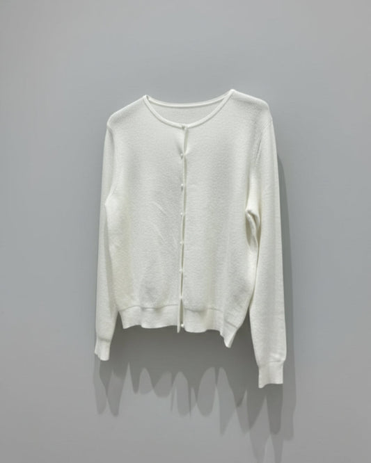 CHAQUETA PUNTO BLANCA