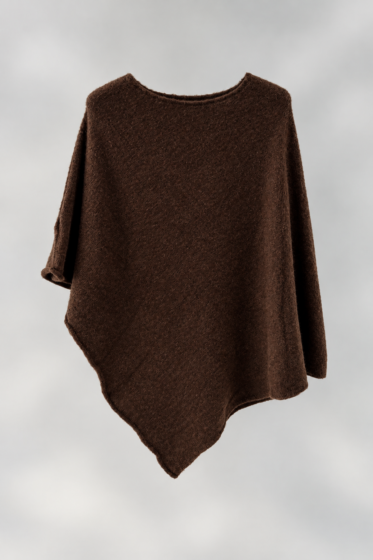 PONCHO PUNTO MARRÓN