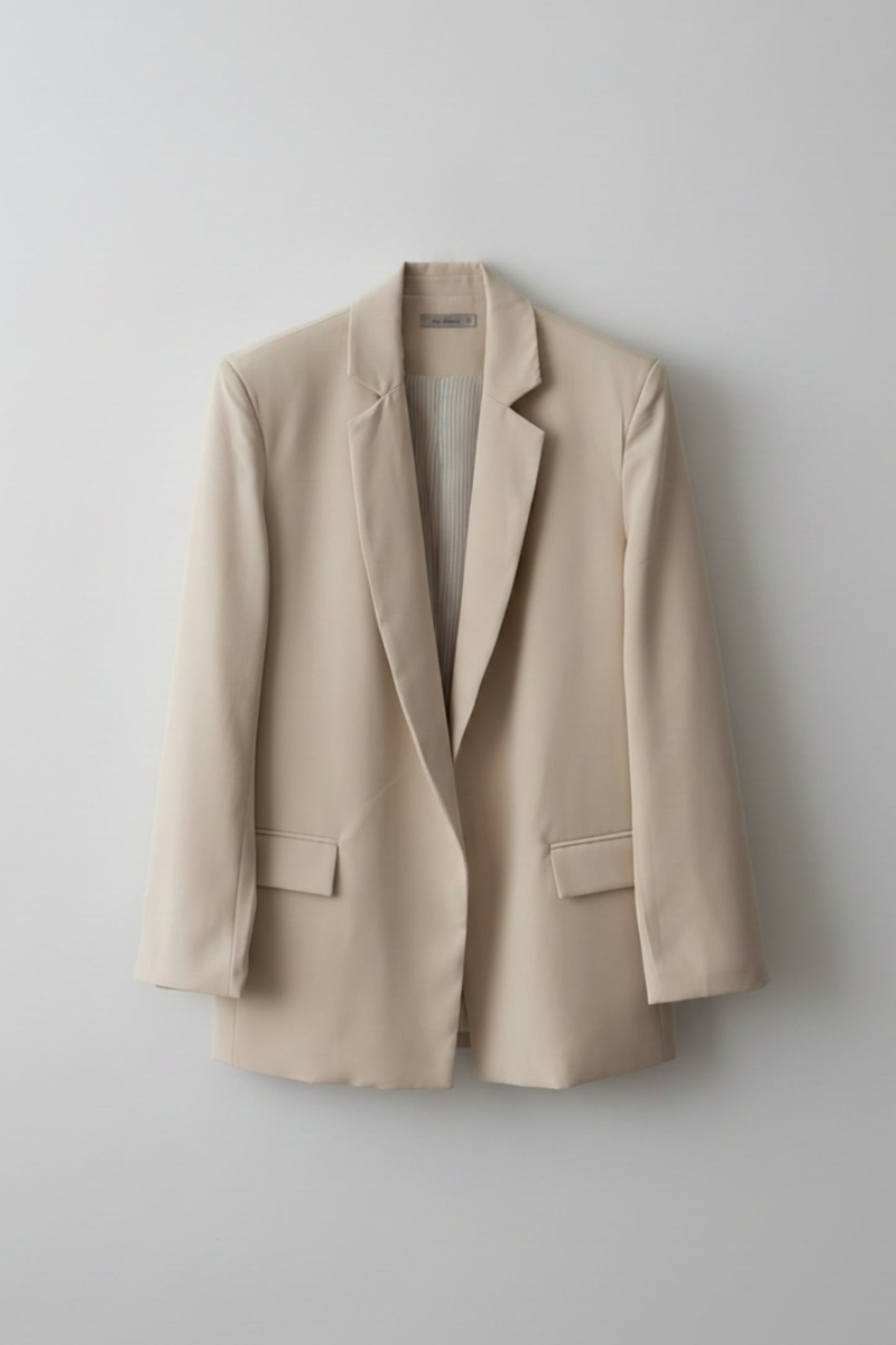 BLAZER OVERSIZE BEIGE
