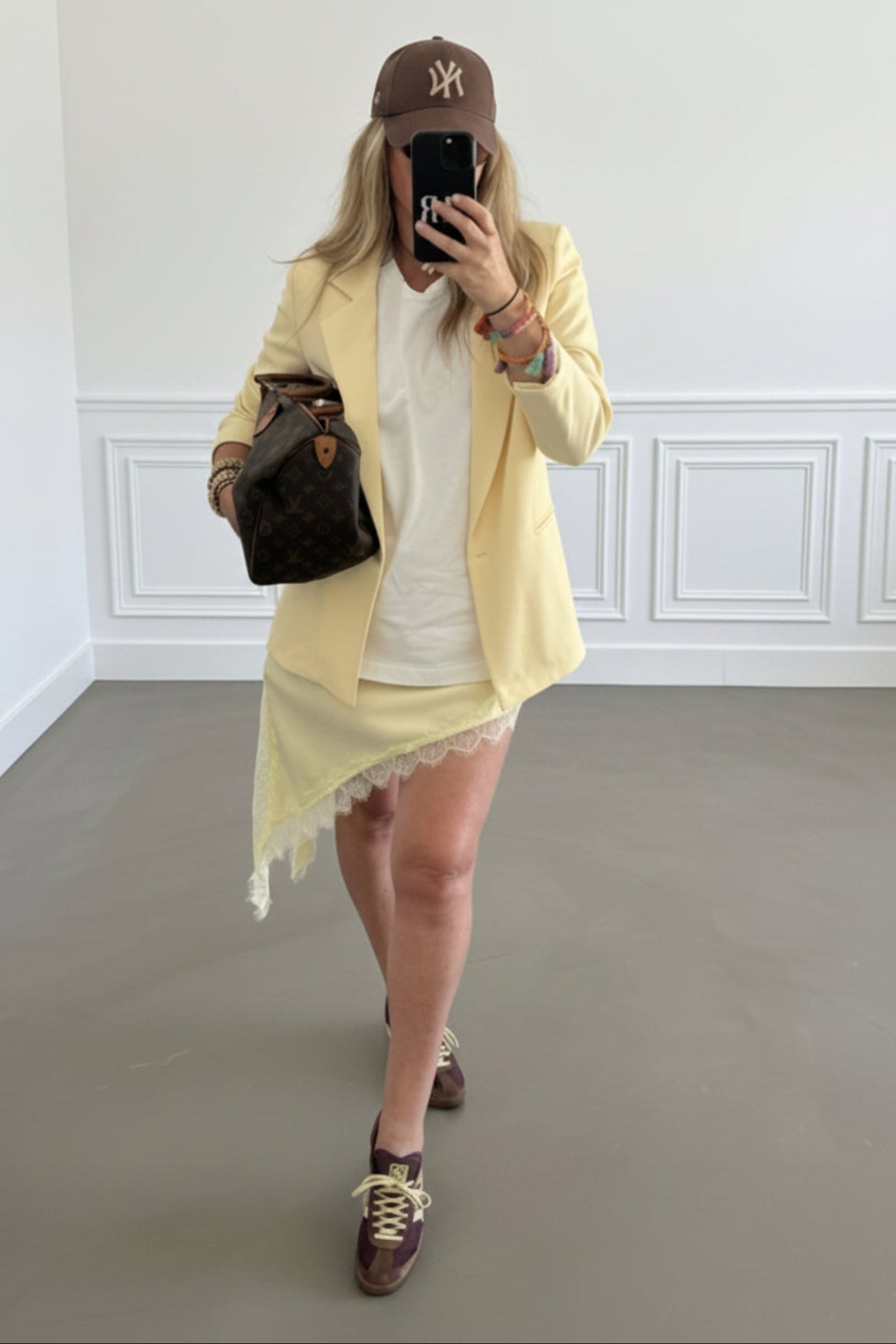 VESTIDO LENCERO AMARILLO