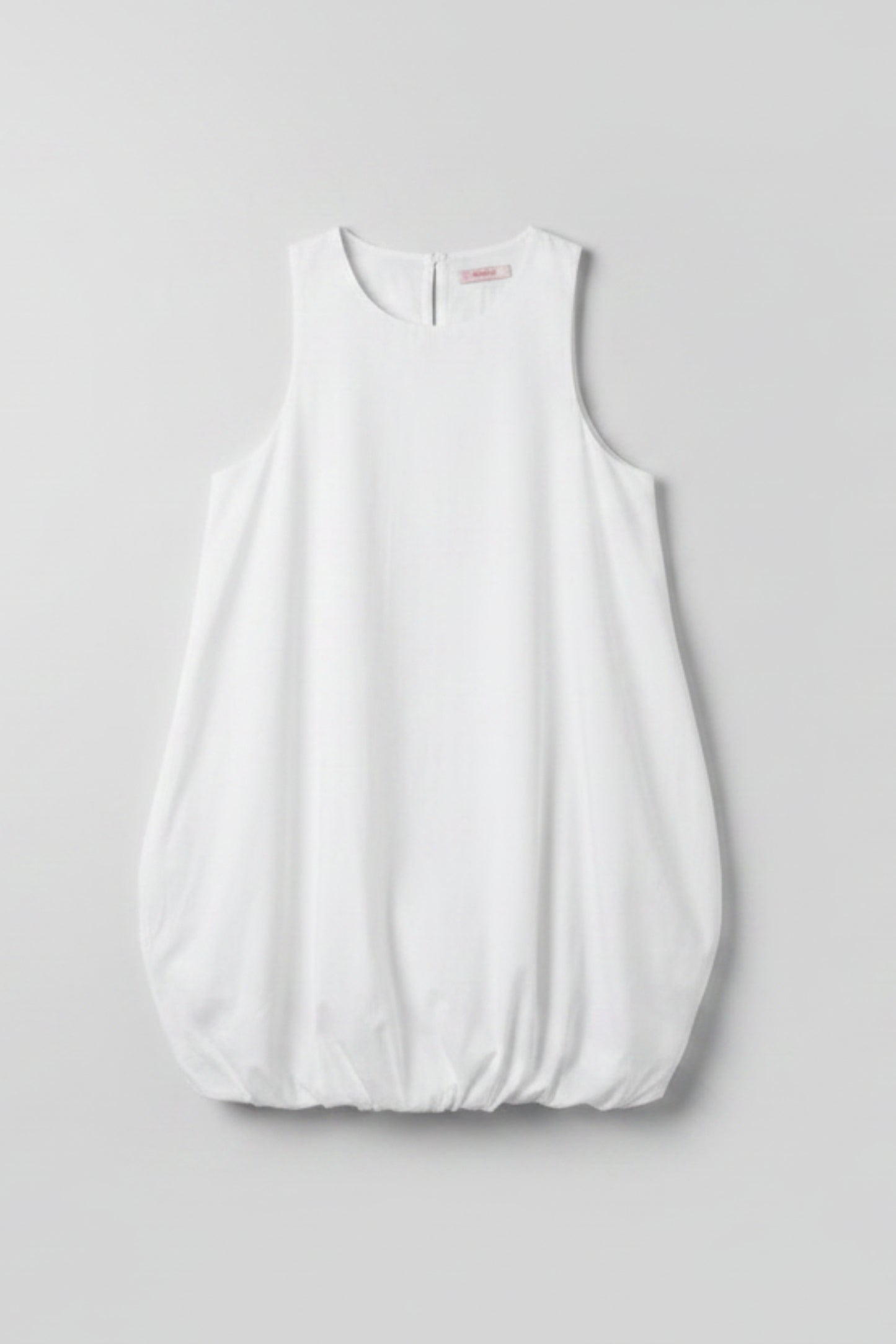 VESTIDO GLOBO BLANCO