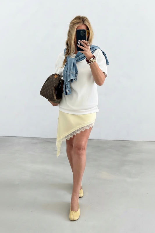VESTIDO LENCERO AMARILLO
