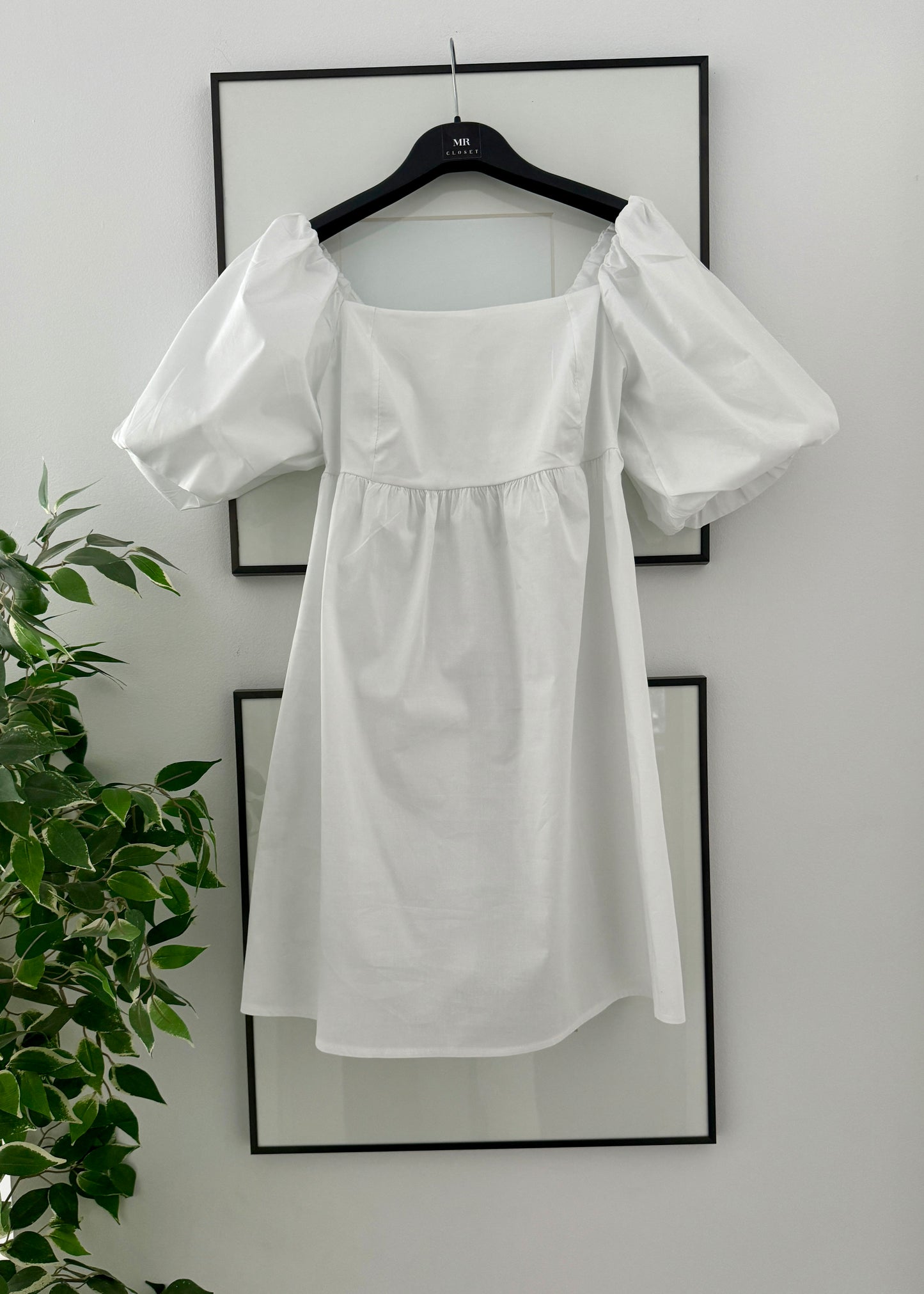 Vestido Mini Vuelo Blanco