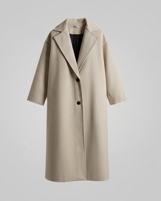 ABRIGO OVERSIZE BEIGE