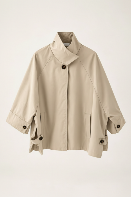 TRENCH CORTA CAPA