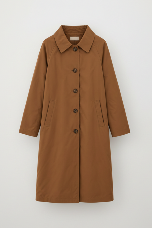 TRENCH LARGO CAMEL