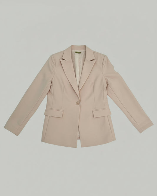 BLAZER RECTA BEIGE